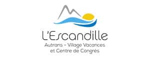 Logo Centre de Vacances L'Escandille partenaire de la Foulée Blanche