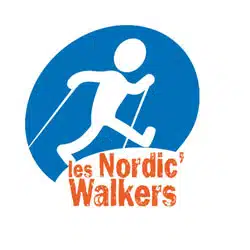 Logo des Nordic Walkers, association de Marche Nordique partenaire de la Foulée Blanche pour le Sentier des Ours 2023