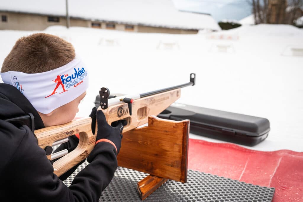 testez le biathlon lors de la 46e Foulée Blanche à Autrans